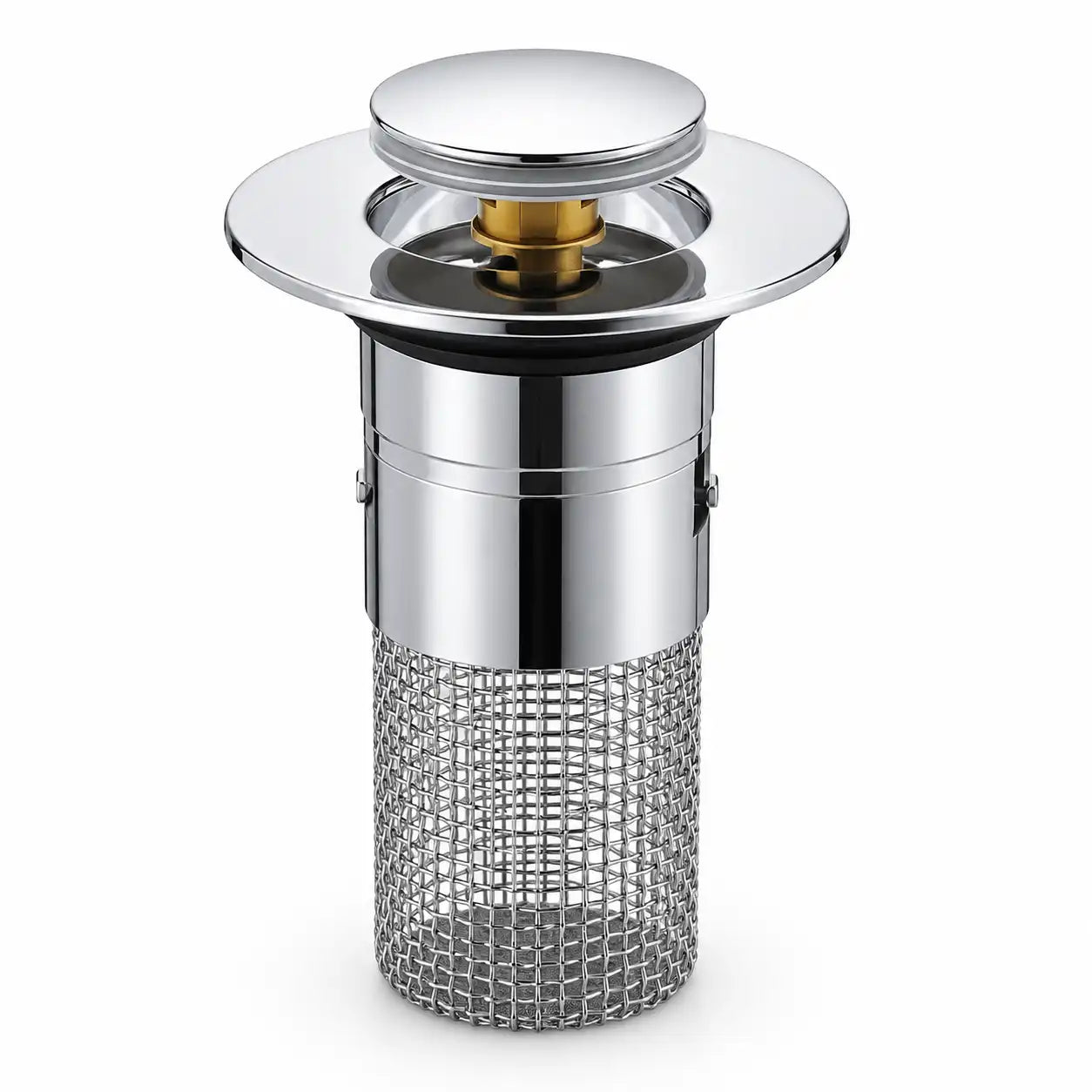 🚿 Par Filtro Atrapa-Pelos Anti-Tapones — Acero Inoxidable Edición Universal