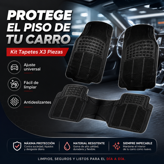 🧼✨ KIT TAPETES x3 PIEZAS 🏠🚗
